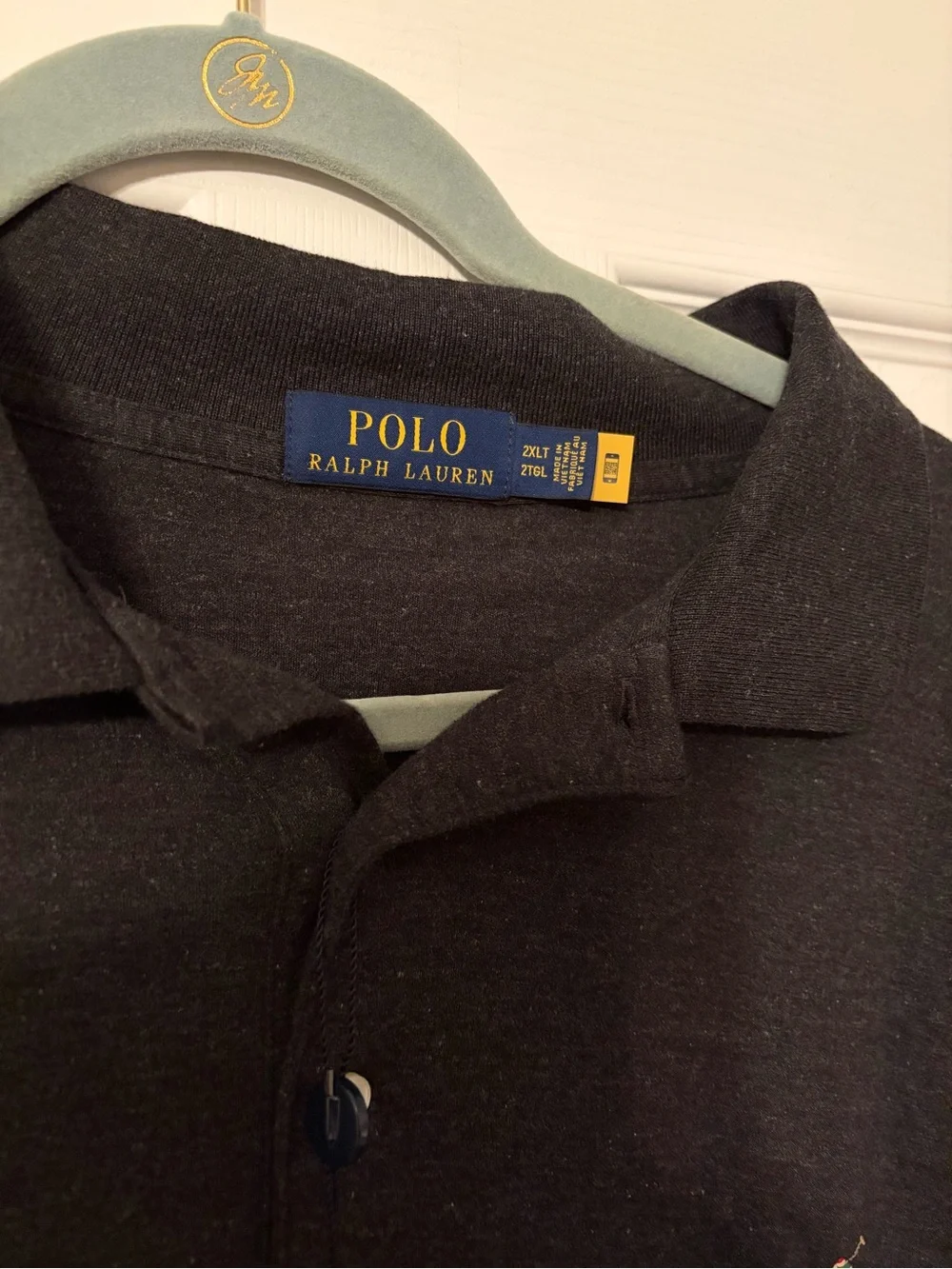 NWT Polo by Ralph Lauren Men’s Grey Short-Sleeve